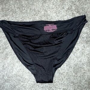 Victoria's Secret Elegant Black Bikini Bottom